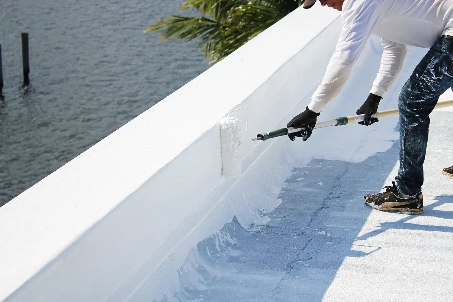 Polyurethane-Flat-Roof-Coating-Florida